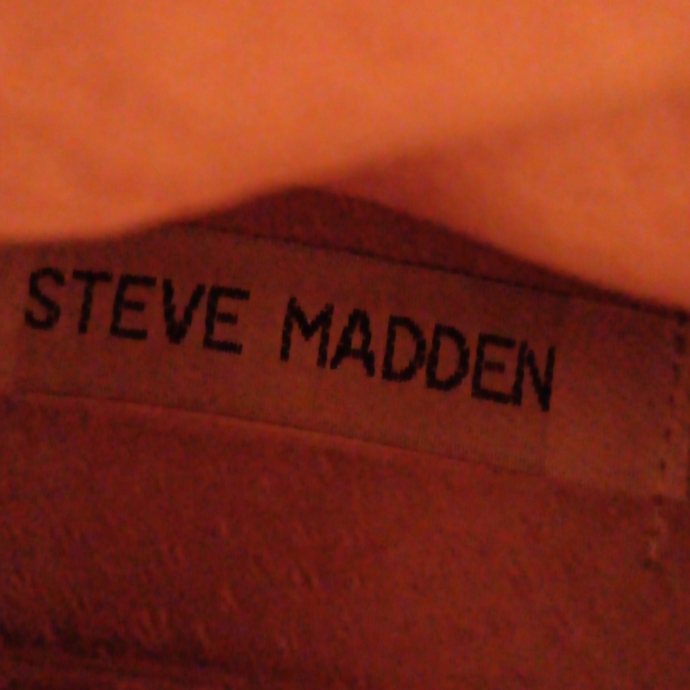 STEVE MADDEN Troopa Boot in Camel Leather Size 8